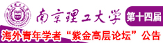 操逼破处网站南京理工大学第十四届海外青年学者紫金论坛诚邀海内外英才！